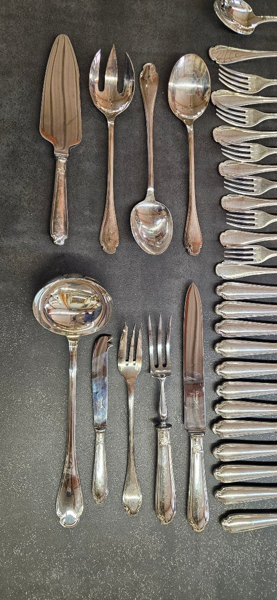 Ménagère Christofle Pompadour 81 Pieces-photo-7