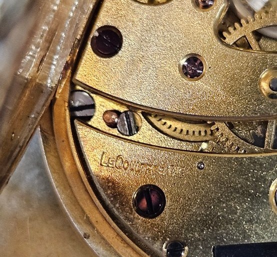 Lecoultre Gold Collar Watch-photo-6