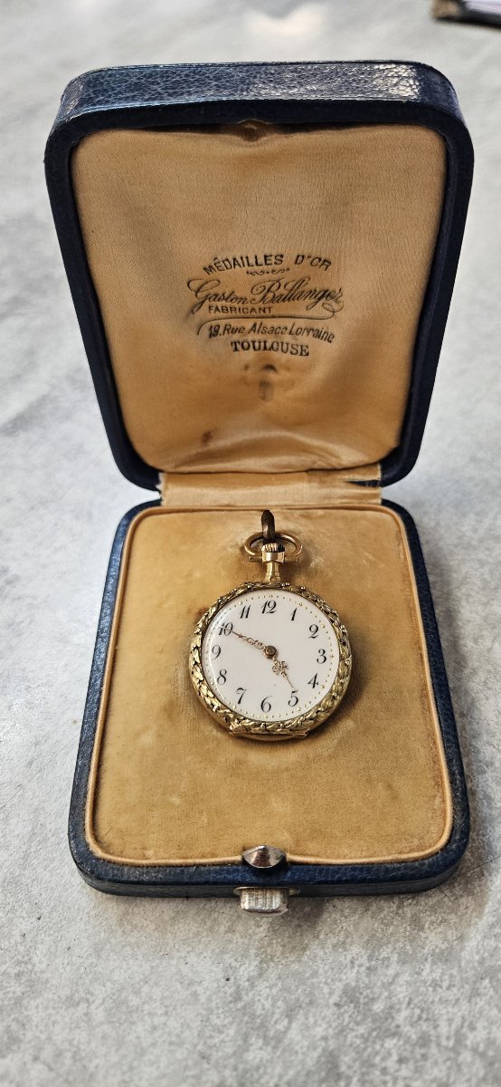 Lecoultre Gold Collar Watch