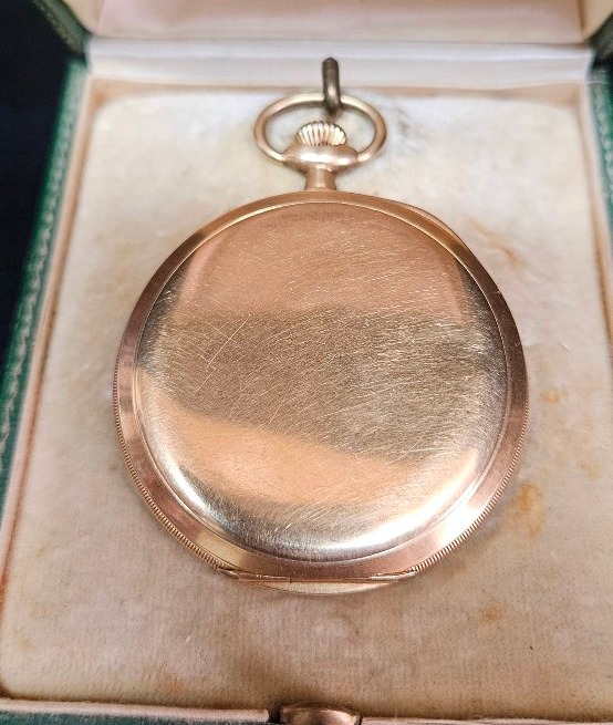 Longines 18k Gold Pocket Watch-photo-1