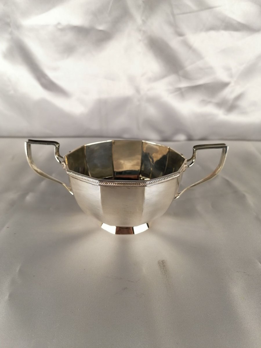 English Tea-coffee Service In Sterling Silver-photo-2