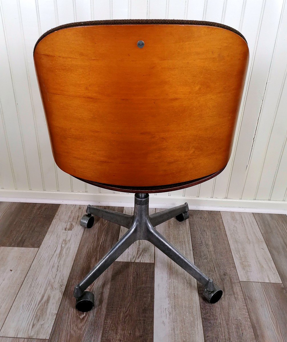 Chaise De Bureau Ico Parisi 1950-photo-4