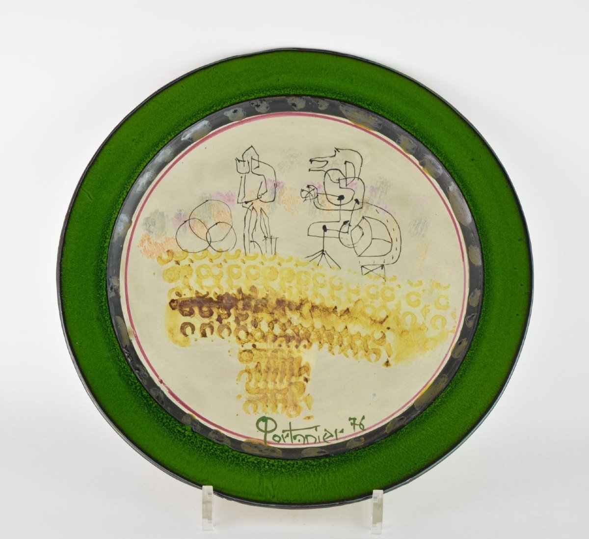 Gilbert Portanier, Plat Au Marli Vert De 1976