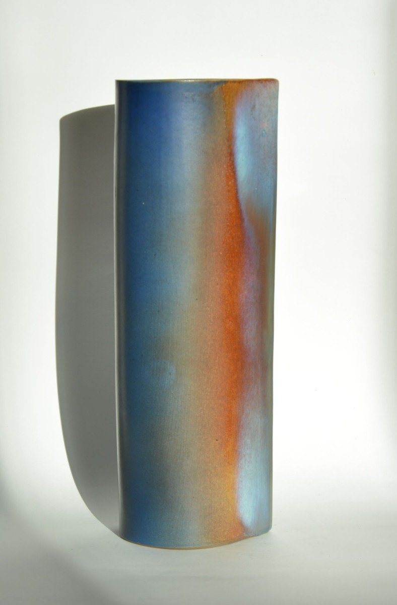 Madoura, Large Blue Vase-photo-2