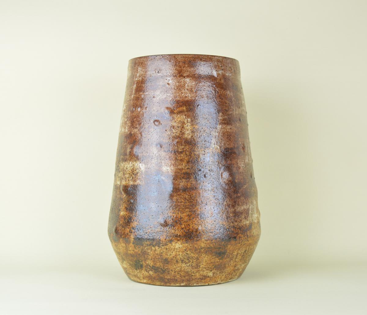 Alexandre Kostanda, Large Brown Vase