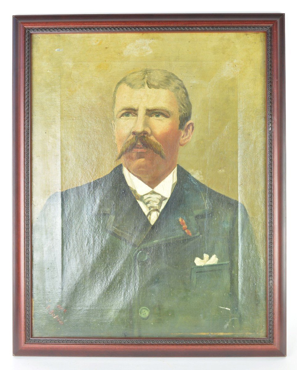 Portrait Of The Man With The Mustache, 1909