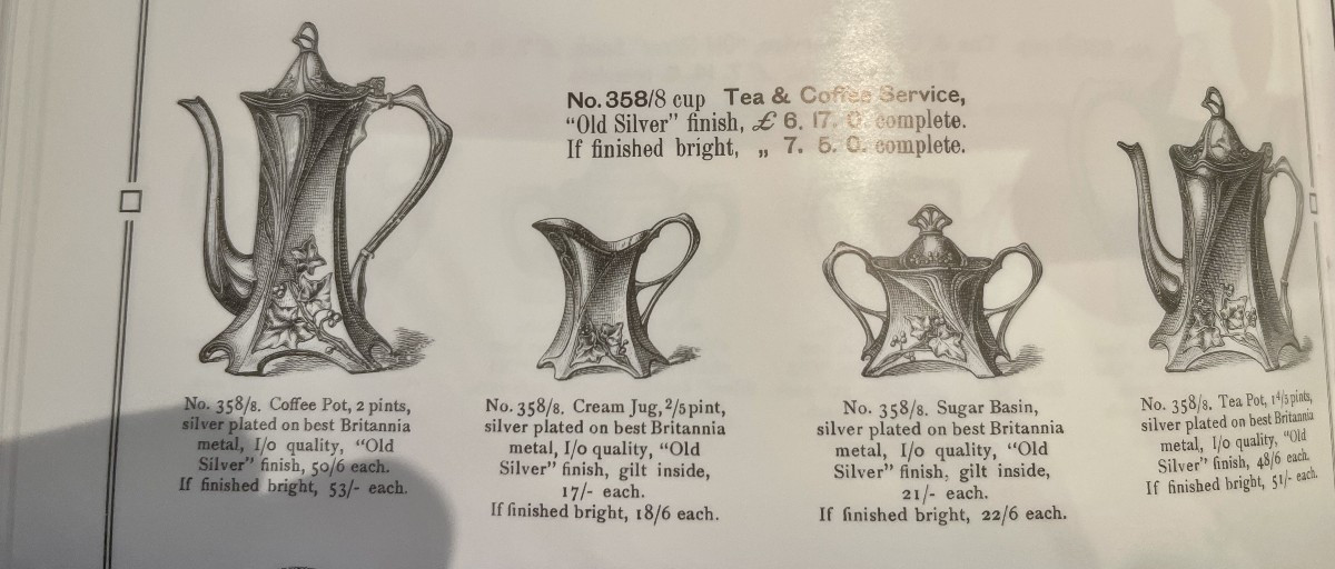 Wmf Art Nouveau Tea And Coffee Service-photo-2