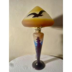 Emile Galle Table Lamp