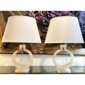 Paire De Lampes