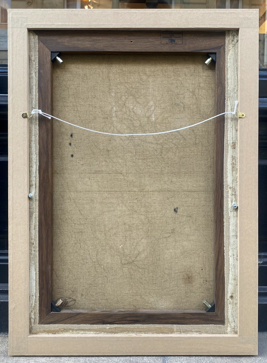 Nicolas Wacker (1897 - 1987). Portrait Of A Woman, Circa 1930. Oil On Canvas.-photo-4