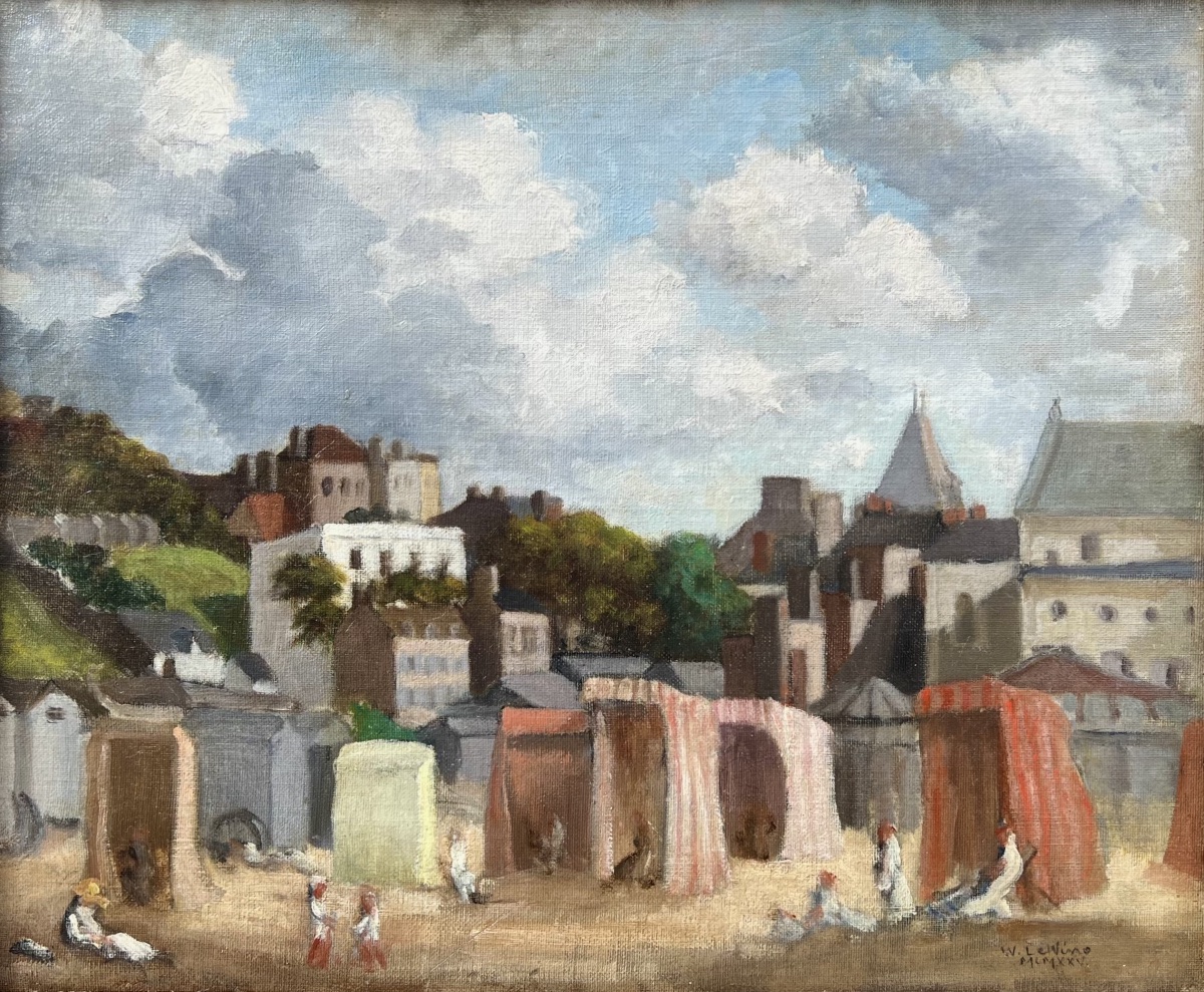 Walter Lewino (1887–1959). Boulogne Beach, 1925. 