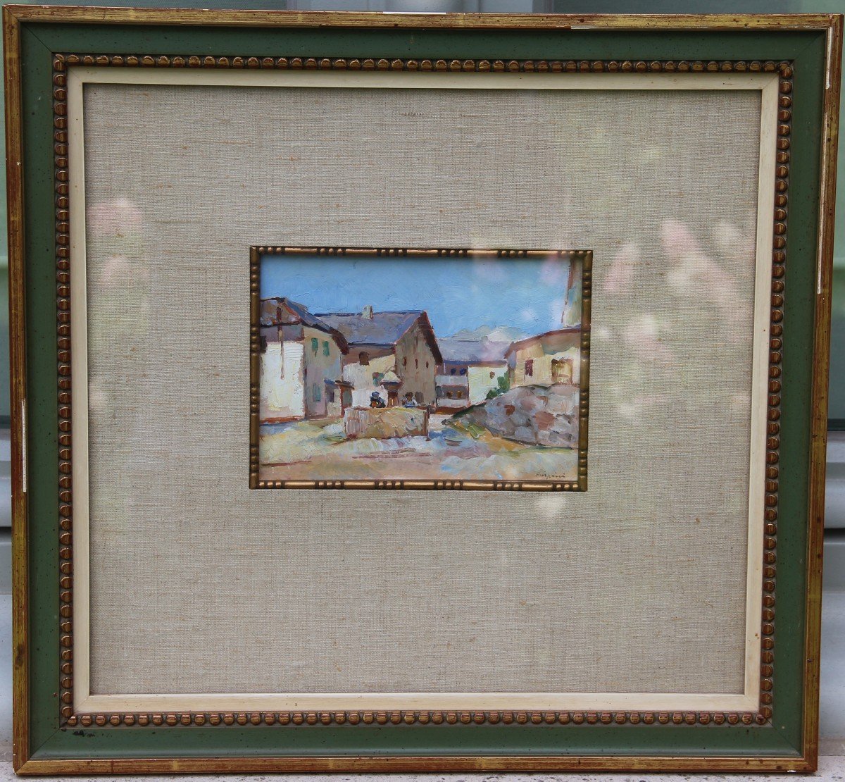 Village Of The Dolomites By Carlo Crispini-photo-2
