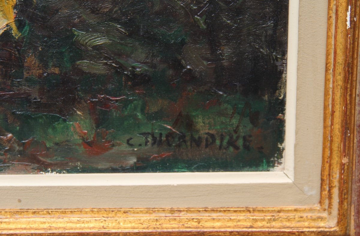 The Bouquet By Charles Hall Thorndike (1875-1935)-photo-3