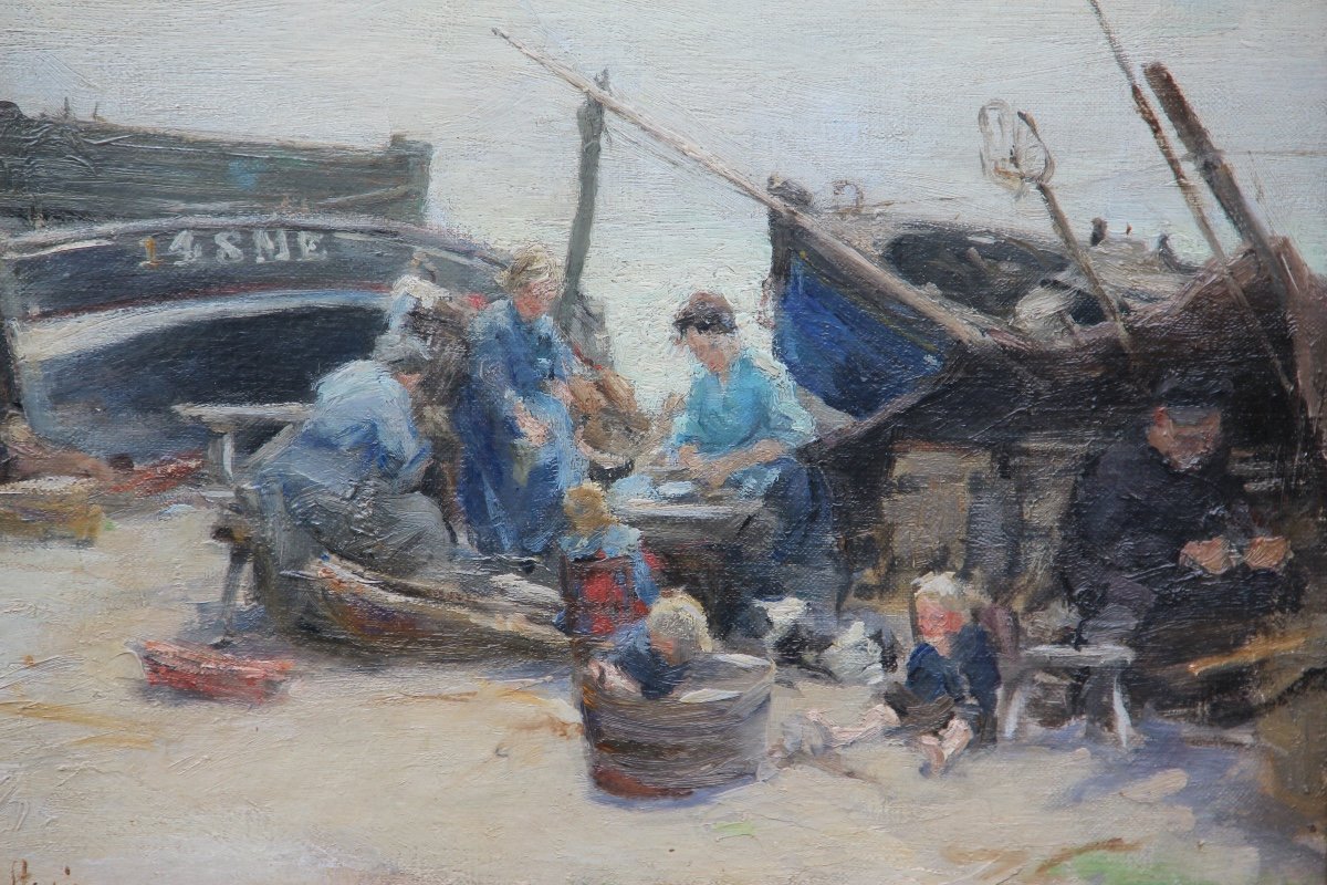 The Fisherman's Family Hst Signed