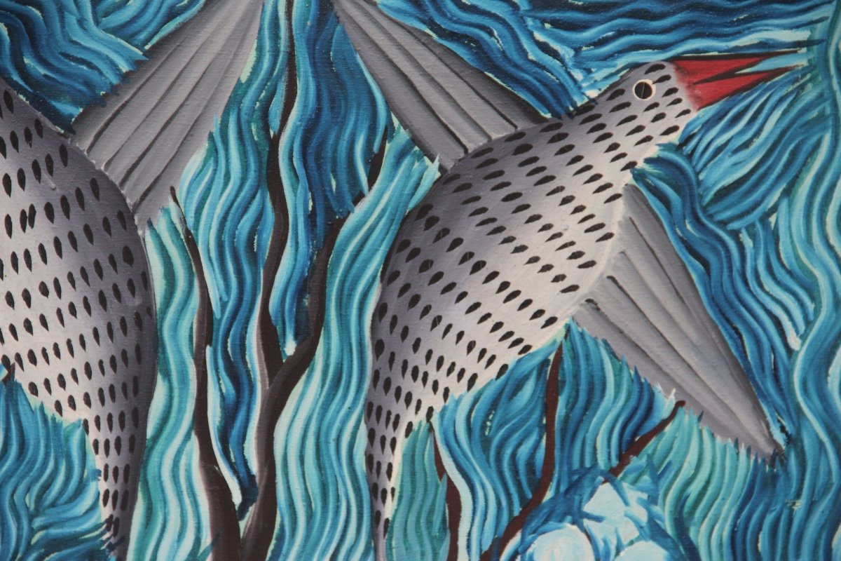 OISEAUX et SERPENT par Victor KABINDA-photo-4