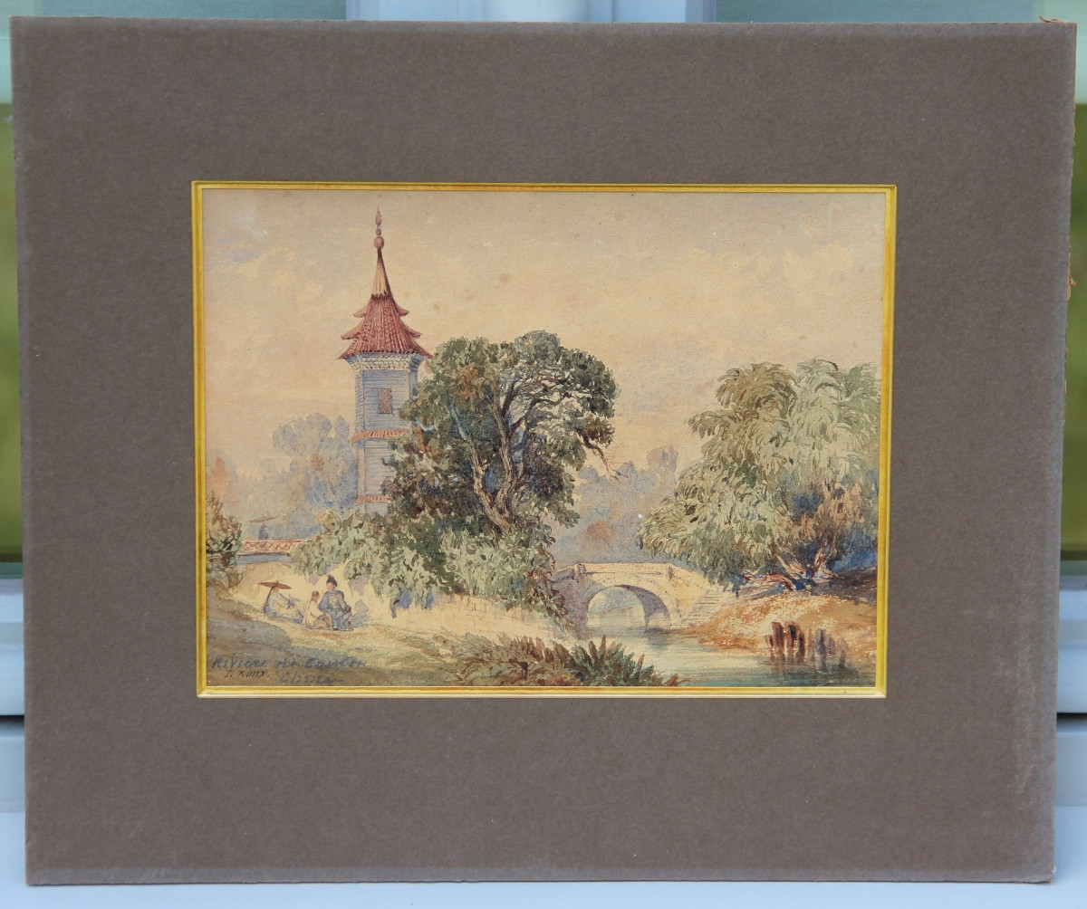 CHINE CANTON par Emile ROUX (1822-1915)-photo-2