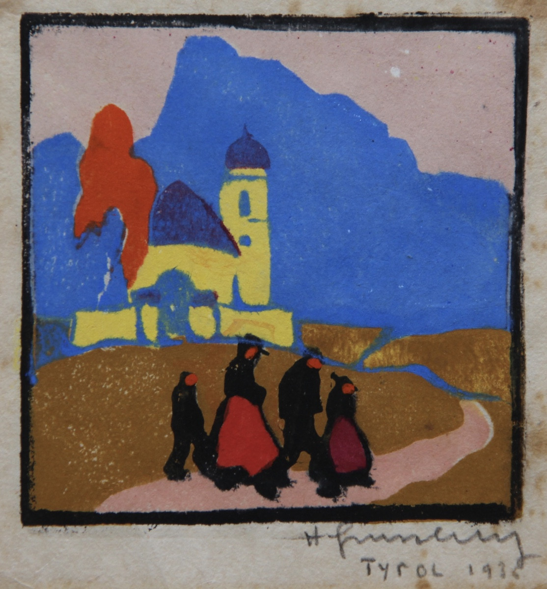 AUTRICHE TYROL III par Herbert GURSCHNER 1936