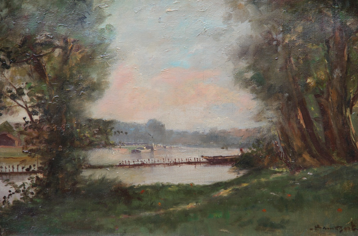 Ecole de BARBIZON signée