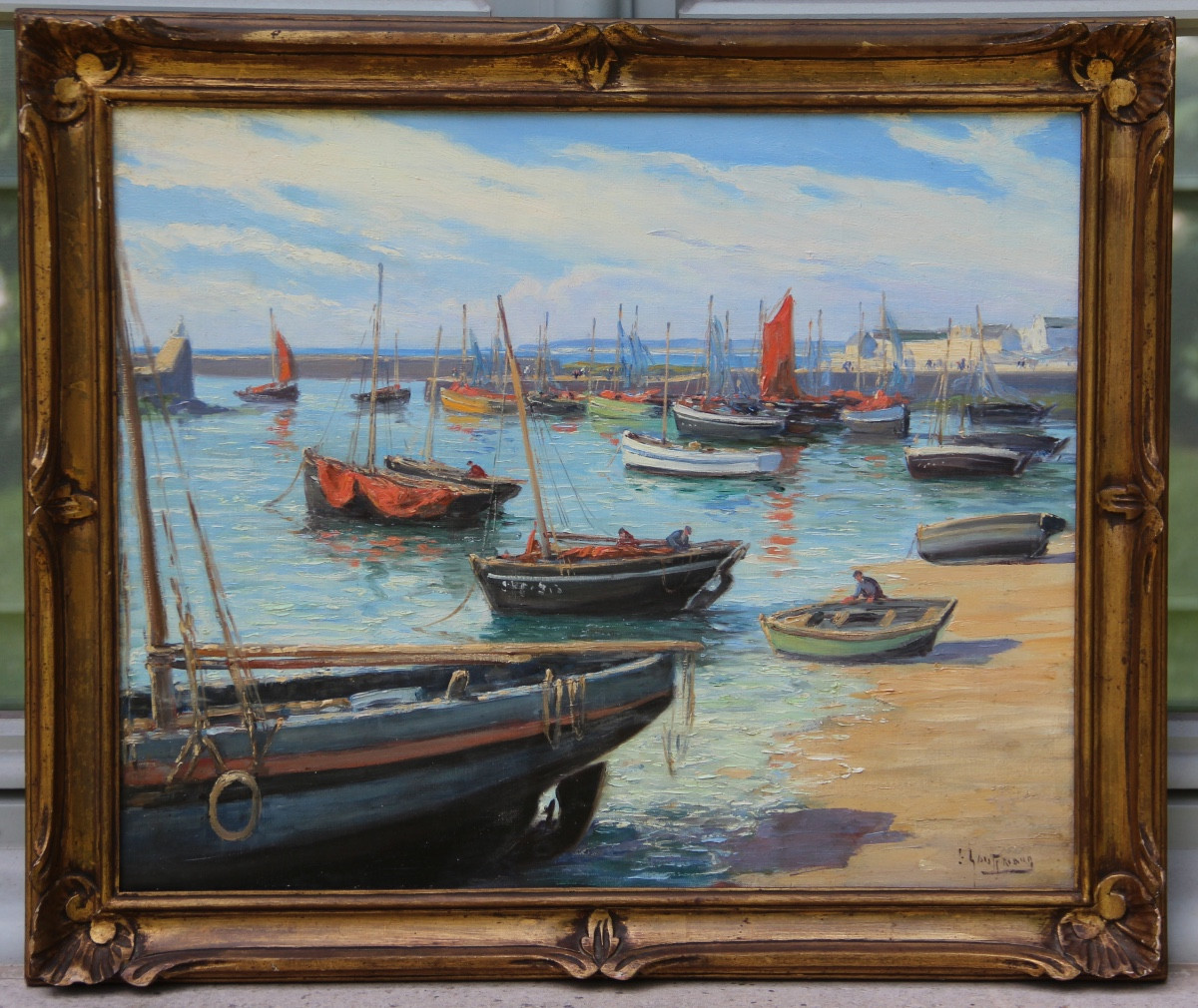 Brittany By Emile Gauffriaud (1877-1957)-photo-2
