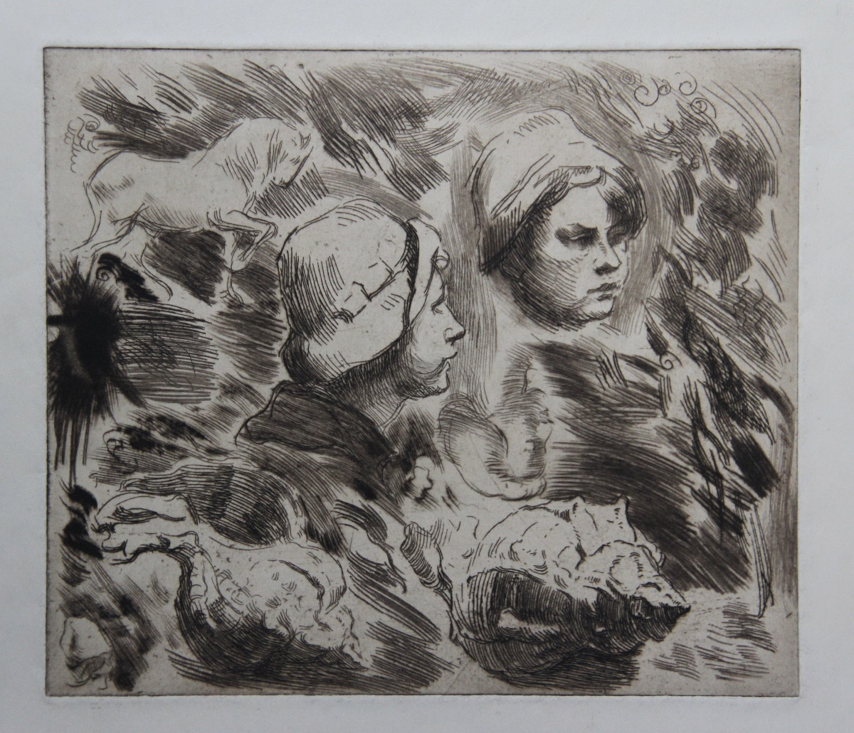 Various Sketches By Victor Prouve (1858-1943)-photo-3