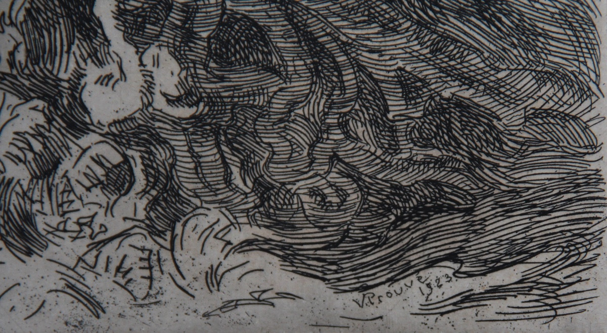 The Tree By Victor Prouve (1858-1943)-photo-4