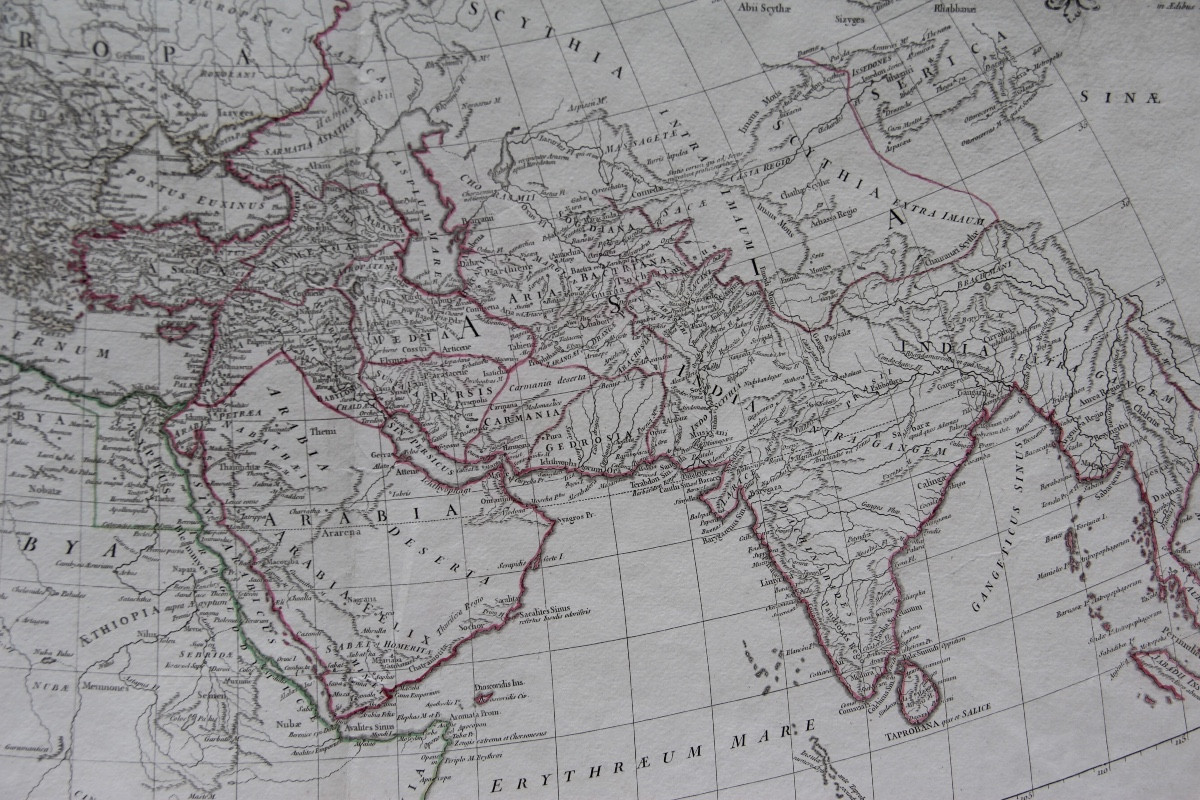 The World Known To The Ancients In 1763 By Jean-baptiste d'Anville-photo-4
