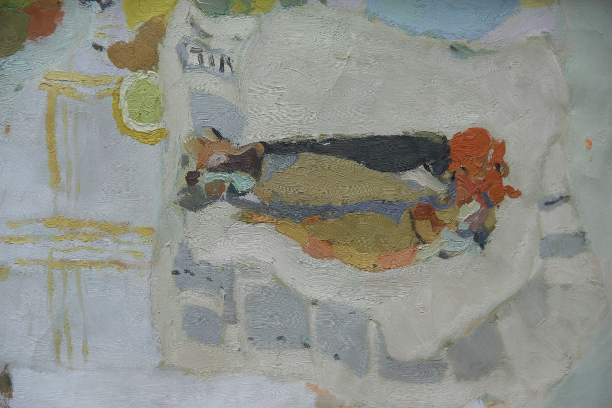 Pierre Coquet (1926-2021), Still Life With Fish-photo-3
