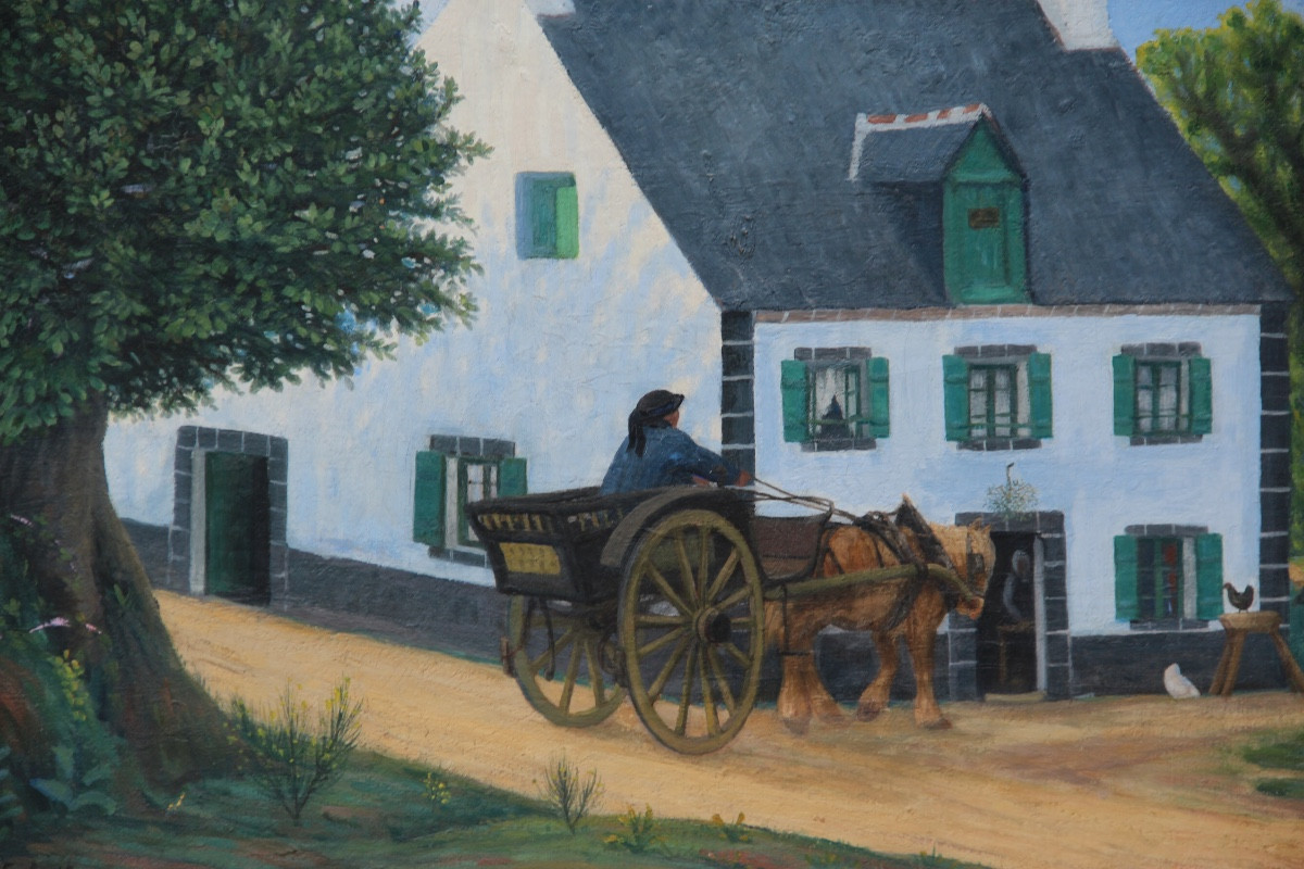 En BRETAGNE par Jean FRELAUT (1879-1954)-photo-4