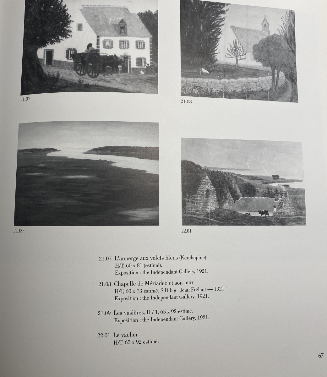 L'AUBERGE aux VOLETS BLEUS  par Jean FRELAUT (1879-1954)-photo-6