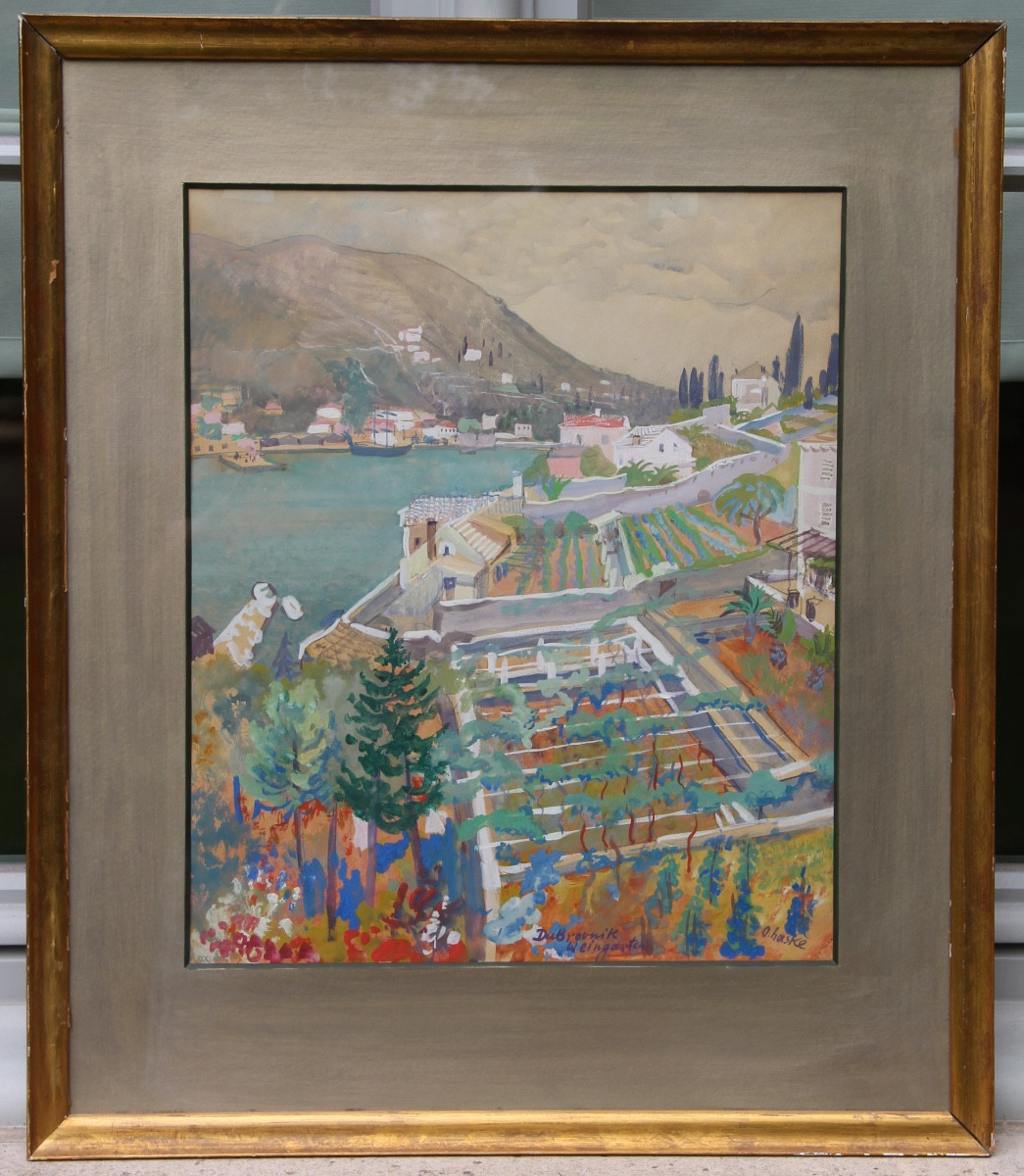 Dubrovnik By Oskar Laske (1874-1951)-photo-3