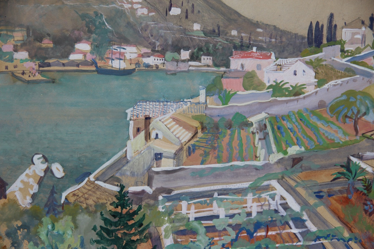 Dubrovnik By Oskar Laske (1874-1951)-photo-4