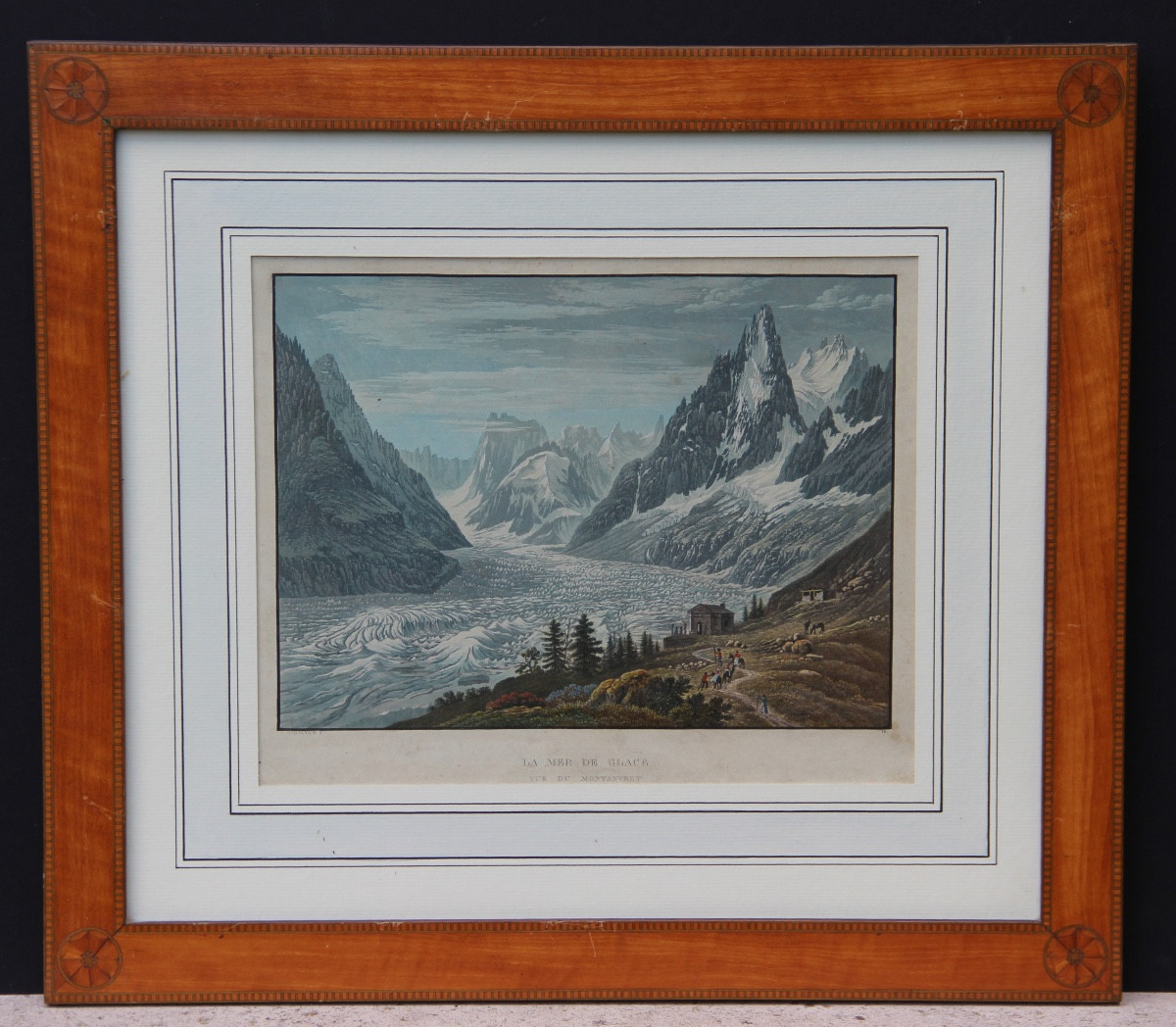 CHAMONIX MONT-BLANC par Samuel BIRMANN (1793-1847)-photo-2