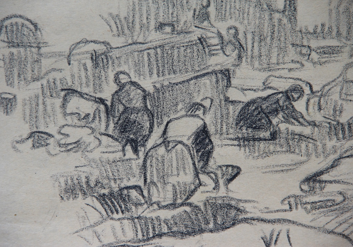 LAVOIR à LOCTUDY par Victor PROUVE (1858-1943)