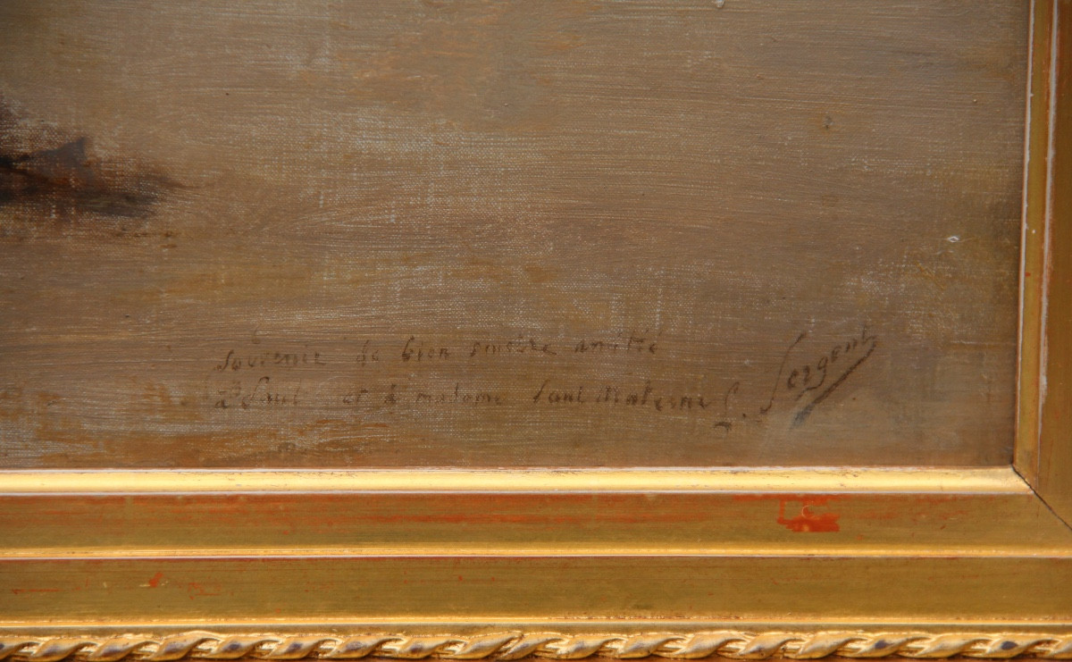 The Seaweed Gatherers By Lucien Sergent (1849-1904)-photo-2