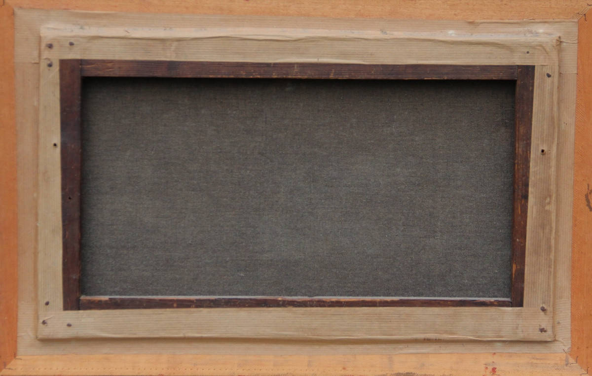 Tableau POINTILLISTE signé-photo-6