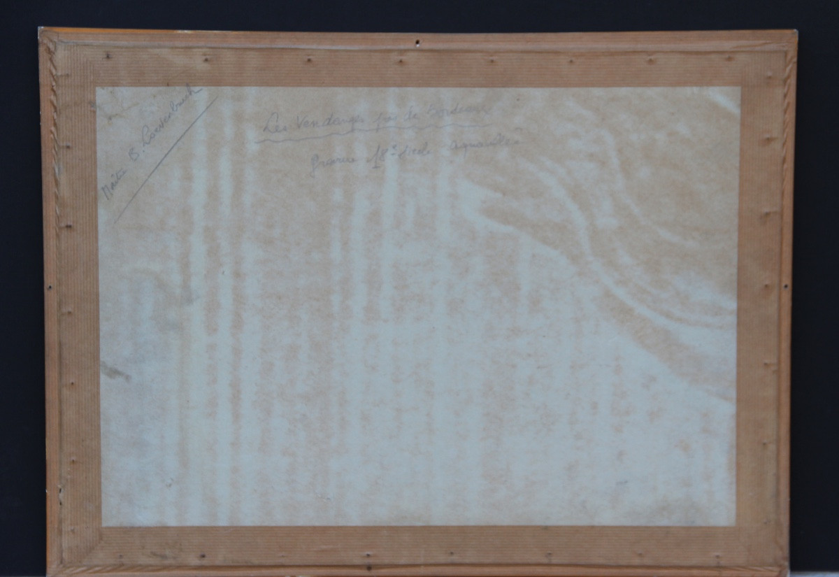 BEAUNE, la ville et les vendangeurs vers 1785-photo-3