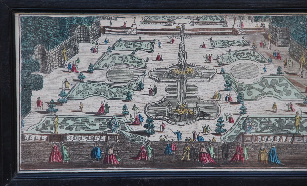 PARTERRES et FONTAINES au XVIIIème-photo-2