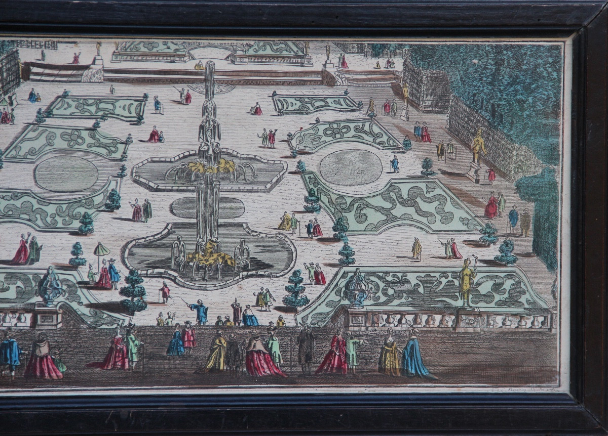 PARTERRES et FONTAINES au XVIIIème-photo-3