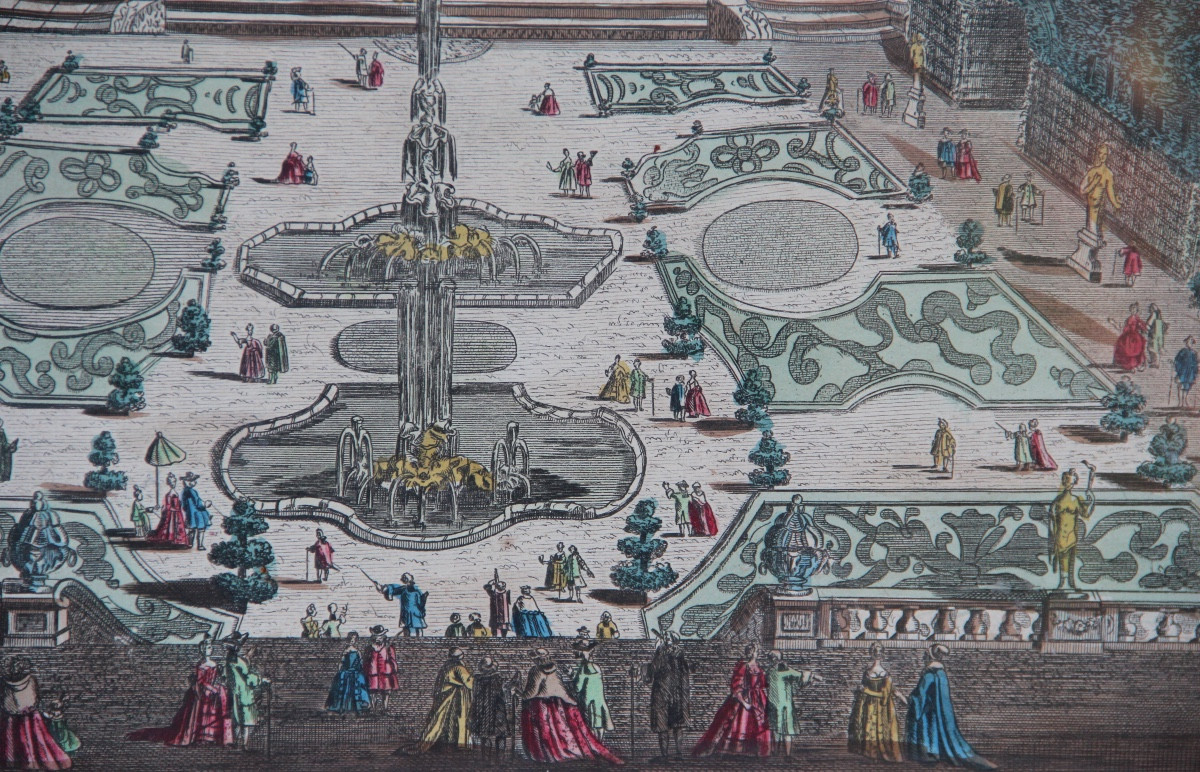 PARTERRES et FONTAINES au XVIIIème-photo-2