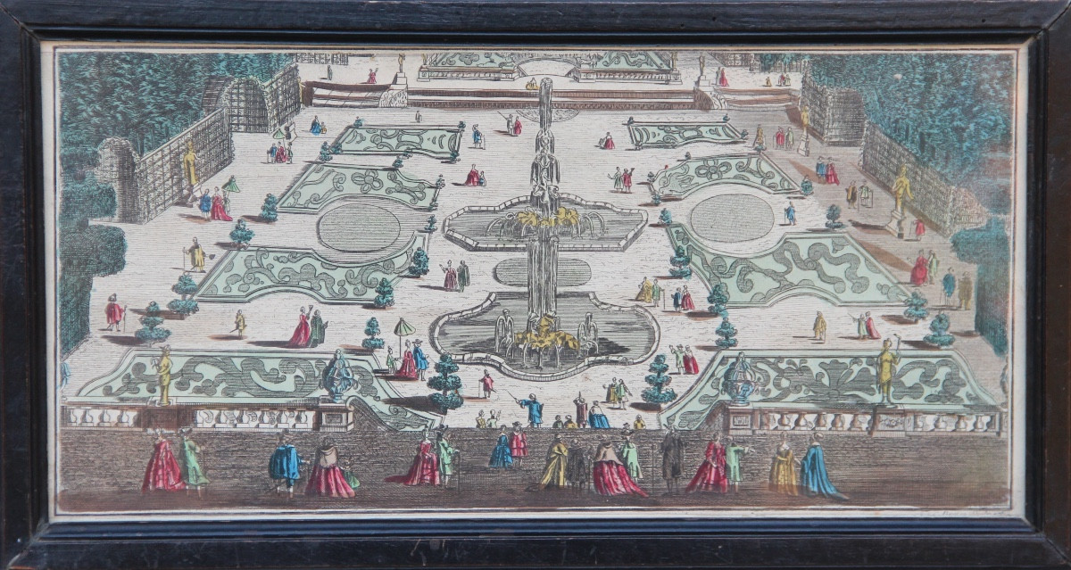 PARTERRES et FONTAINES au XVIIIème