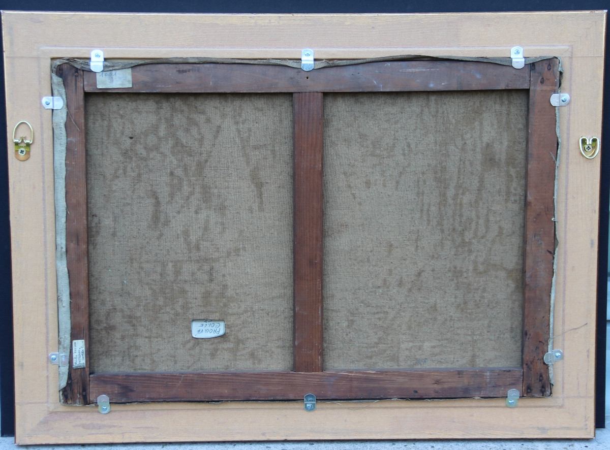 Sails At Le Pouliguen By Auguste-michel Colle (1872-1949)-photo-3