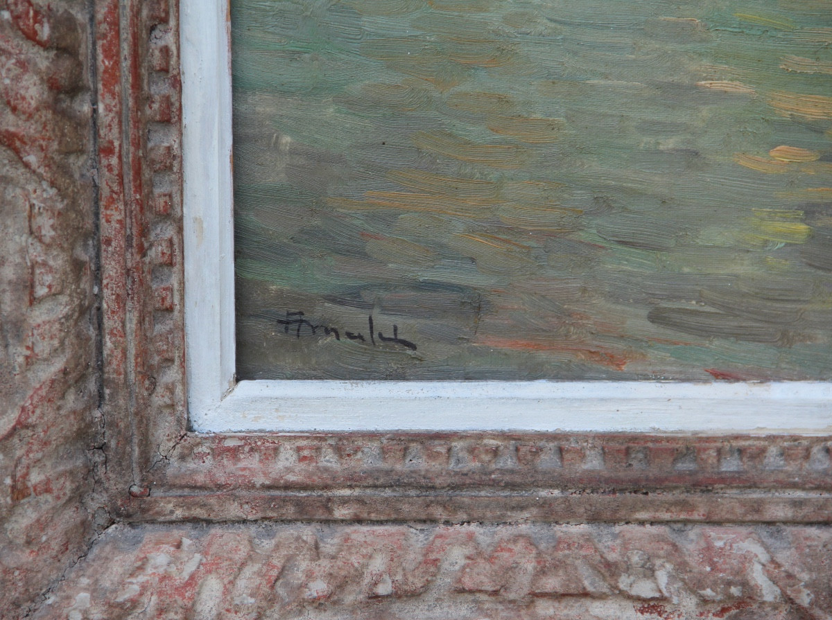 Bord de SEINE par Albert MALET (1905-1986)-photo-1