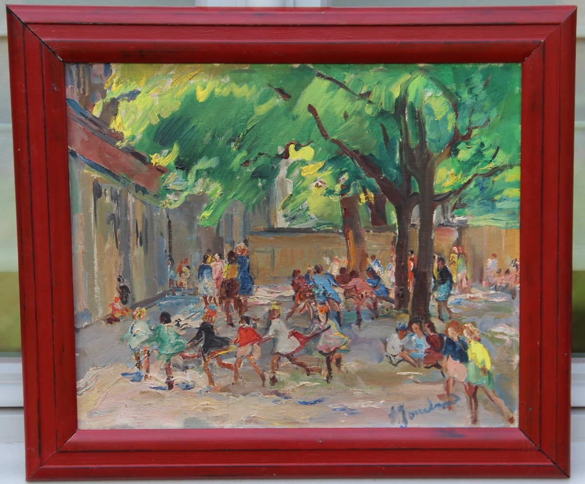 La RECREATION par Adrienne JOUCLARD (1882-1972)-photo-2