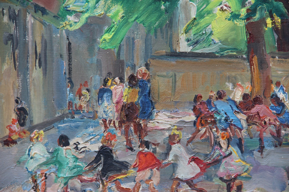 La RECREATION par Adrienne JOUCLARD (1882-1972)-photo-4