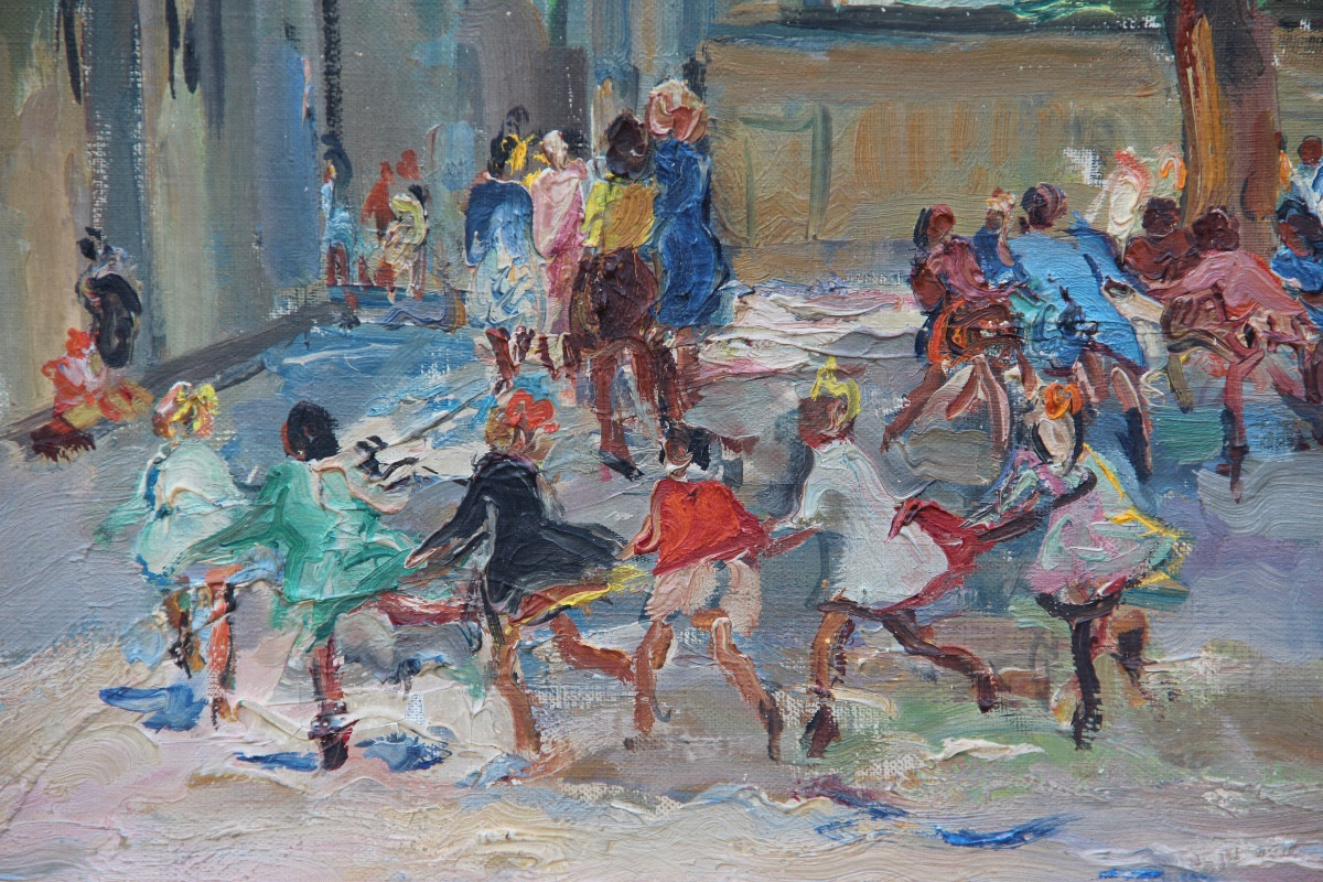 La RECREATION par Adrienne JOUCLARD (1882-1972)-photo-1