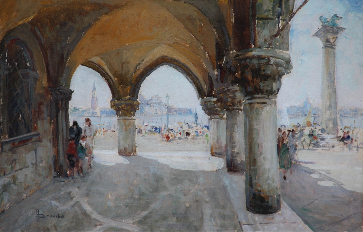 VENISE par Angelo BROMBO (1893-1962)