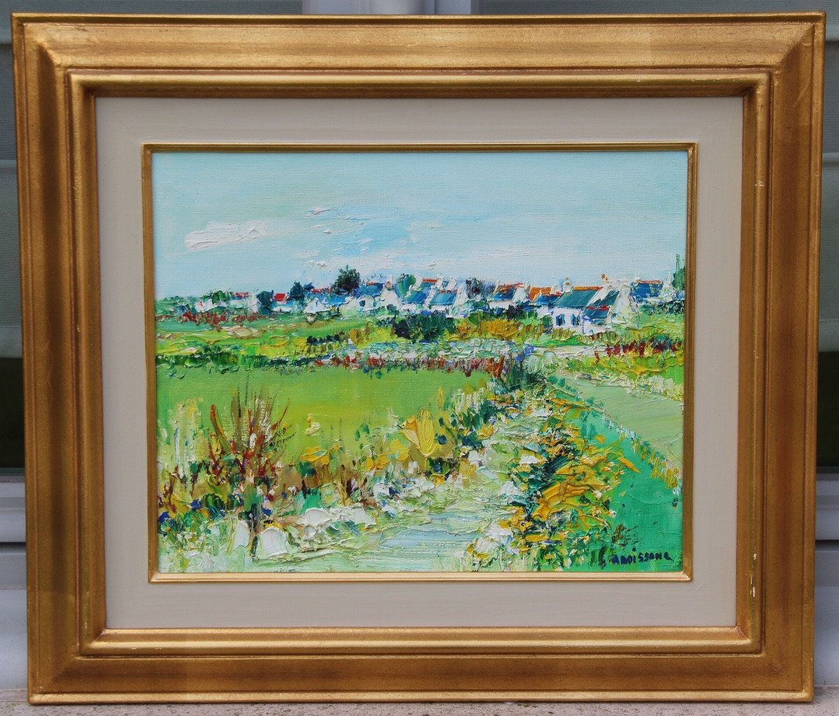 Houses In Brittany By Yolande Ardissone (1927-2024)-photo-2