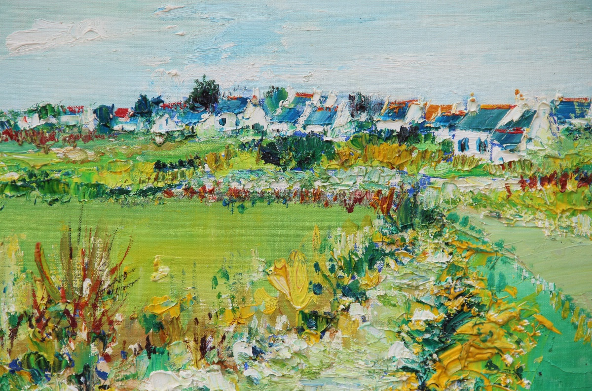 Houses In Brittany By Yolande Ardissone (1927-2024)-photo-2