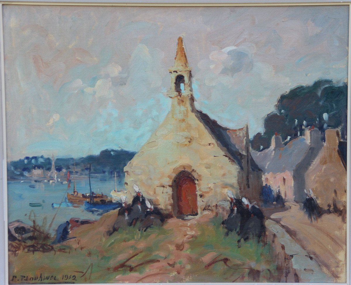 ODET STE-MARINE par Pierre PLOUHINEC (1907-1984)-photo-3