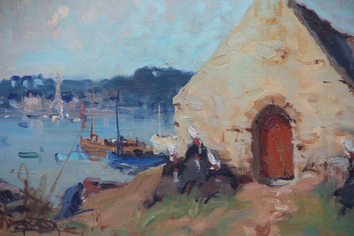 ODET STE-MARINE par Pierre PLOUHINEC (1907-1984)-photo-2